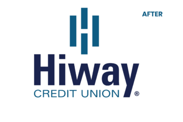 hiway logo before and after