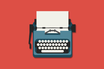 typewriter graphic image