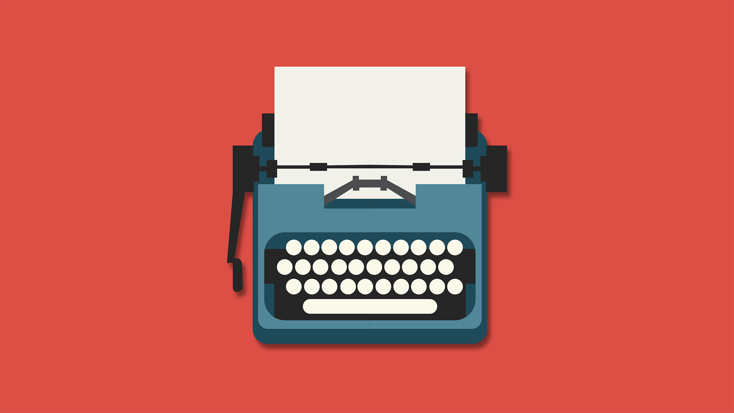 typewriter graphic image